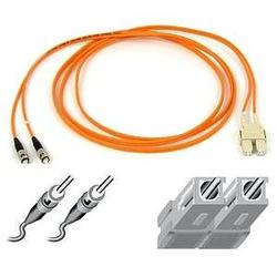 BELKIN COMPONENTS Belkin Duplex Fiber Optic Patch Cable - 2 x ST - 2 x SC - 7ft - Orange