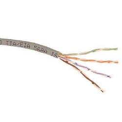 BELKIN COMPONENTS Belkin FastCAT Cat. 5E Plenum Horizontal Bulk Cable - 500ft - Gray