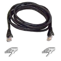 Belkin FastCAT Cat. 5e Patch Cable - 1 x RJ-45 - 1 x RJ-45 - 100ft - Black