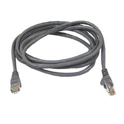 BELKIN COMPONENTS Belkin FastCAT Cat5e Patch Cable - 1 x RJ-45 - 1 x RJ-45 - 10ft - Gray