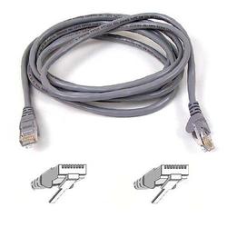 BELKIN COMPONENTS Belkin FastCAT Cat5e Patch Cable - 1 x RJ-45 - 1 x RJ-45 - 25ft - Gray