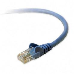 BELKIN COMPONENTS Belkin FastCAT Cat5e Patch Cable - 1 x RJ-45 Network - 1 x RJ-45 Network - 25ft - Blue