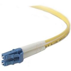 BELKIN COMPONENTS Belkin Fiber Optic Duplex Patch Cable - 2 x LC - 2 x LC - 98.43ft - Yellow
