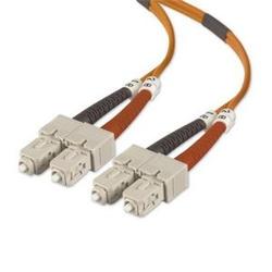 BELKIN COMPONENTS Belkin Fiber Optic Duplex Patch Cable - 2 x SC - 2 x SC - 10ft