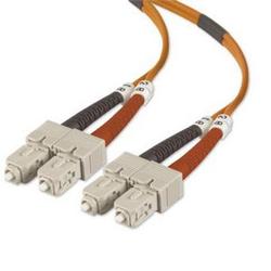 BELKIN COMPONENTS Belkin Fiber Optic Duplex Patch Cable - 2 x SC - 2 x SC - 16.4ft