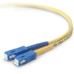 BELKIN COMPONENTS Belkin Fiber Optic Duplex Patch Cable - 2 x SC - 2 x SC - 9.84ft - Yellow
