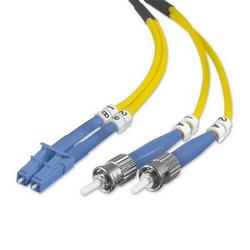 BELKIN COMPONENTS Belkin Fiber Optic Duplex Patch Cable - 2 x ST - 2 x LC - 9.84ft