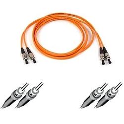 BELKIN COMPONENTS Belkin Fiber Optic Duplex Patch Cable - 2 x ST - 2 x ST - 3.28ft