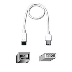 BELKIN COMPONENTS Belkin FireWire Cable - 1 x FireWire - 1 x FireWire - 14ft - White