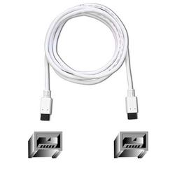 BELKIN COMPONENTS Belkin FireWire Cable - 1 x FireWire - 1 x FireWire - 6ft - White (F3N405-06-APL)