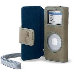 BELKIN COMPONENTS Belkin Folio Case for iPod - Suede - Tan, Blue