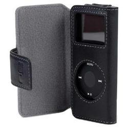 BELKIN COMPONENTS Belkin Folio Case for iPod nano - Leather - Black, Red