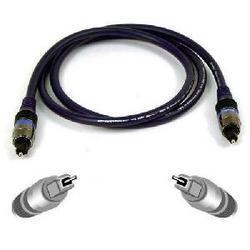 BELKIN COMPONENTS Belkin Gold Series Fiber Optic Digital Audio Cable - 1 x Toslink - 1 x Toslink - 3ft