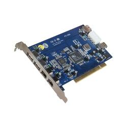 BELKIN COMPONENTS Belkin Hi-Speed USB 2.0 and FireWire PCI Card - 2 x 4-pin Type A USB 2.0 - USB External, 1 x 4-pin USB 2.0 - USB Internal, 2 x 6-pin IEEE 1394a - FireWire