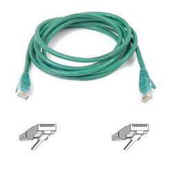 BELKIN COMPONENTS Belkin High Performance Cat6 Cable - 1 x RJ-45 - 1 x RJ-45 - 14ft - Green