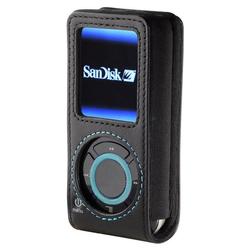 Belkin Holster Case for Sansa e200 - Leather - Black