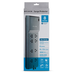 Belkin Home/Office 8-Outlets Surge Suppressor - Receptacles: 8 - 3550J