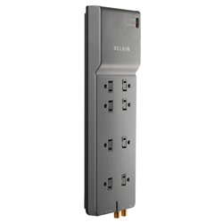 Belkin Home/Office BE108230-12 8-Outlets Surge Suppressor - Receptacles: 8 - 3550J