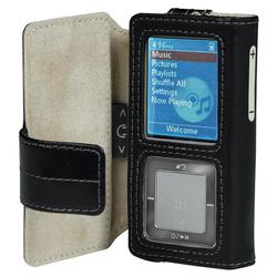 Belkin Leather Folio Case for Samsung Z5 - Leather - Black, Brown