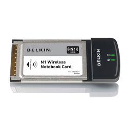 BELKIN COMPONENTS Belkin N1 Wireless Notebook Card