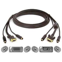 BELKIN COMPONENTS Belkin OmniView Gold Series PS/2 KVM Cable - 6ft