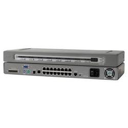 BELKIN COMPONENTS Belkin OmniView SMB 16-Port KVM over IP Switch - 16 x 1, x 1 - 16 x RJ-45 Keyboard/Mouse/Video - 1U - Rack-mountable