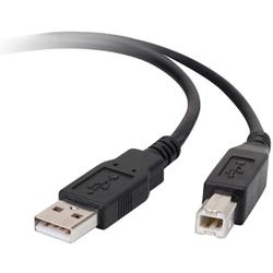 Belkin Pro Series Hi-Speed USB 2.0 Cable, 6 ft. - Black