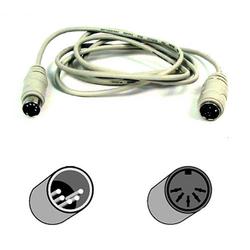 BELKIN COMPONENTS Belkin Pro Series Keyboard Extension Cable - 1 x mini-DIN - 1 x mini-DIN Device - 6ft