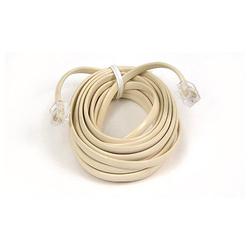 BELKIN COMPONENTS Belkin Pro Series Phone Cable - 1 x RJ-11 - 1 x RJ-11 - 25ft - Ivory