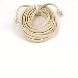 BELKIN COMPONENTS Belkin Pro Series Phone Cable - 1 x RJ-11 - 1 x RJ-11 - 50ft - Ivory