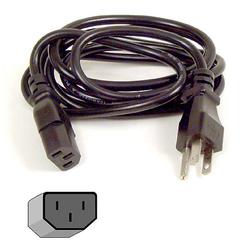 Belkin Pro Series Standard Power Cord - 120V AC - 6ft - Black