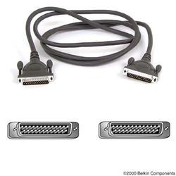 Belkin Pro Series Switchbox Cable - 1 x DB-25 Serial - 1 x DB-25 Printer - 10ft - Gray