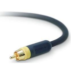 Belkin PureAV Blue Series Composite Video Cable - 1 x RCA - 1 x RCA - 3ft - Black