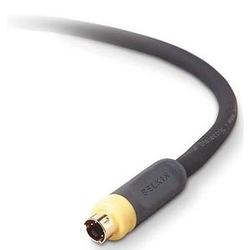 Belkin PureAV Blue Series S-Video Cable - 1 x mini-DIN S-Video - 1 x mini-DIN S-Video - 12ft