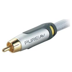 PureAV Belkin Silver Series Composite Video Cable - 1 x RCA - 1 x RCA - 16ft - White