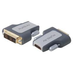 PureAV Belkin Silver Series HDMI Interface-to-DVI Video Adapter - HDMI Male to DVI Female