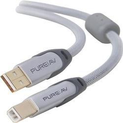 PureAV Belkin USB 2.0 Cable - 1 x Type A USB - 1 x Type B USB - 12ft