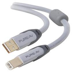 PureAV Belkin USB 2.0 Cable - 1 x Type A USB - 1 x Type B USB - 6ft