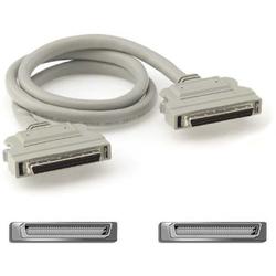 BELKIN COMPONENTS Belkin SCSI III Cable - 1 x MD-68 SCSI - 1 x MD-68 SCSI - 3ft