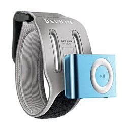 Belkin Sport Armband for iPod shuffle - Silver
