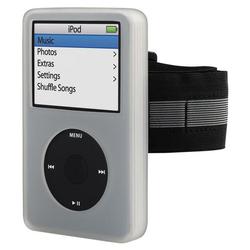 Belkin Sports Sleeve for iPod Video - Silicone - White