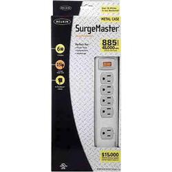 BELKIN COMPONENTS Belkin SurgeMaster 6 Outlet Surge Suppressor - Receptacles: 6 - 885J