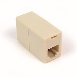 BELKIN COMPONENTS Belkin Telephone Cord Coupler - RJ-12 Female to RJ-12 Female