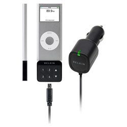 Belkin TuneFM Transmitter for iPod - 4 x FM