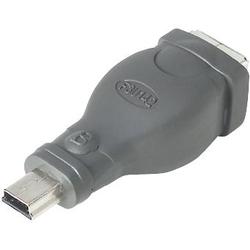 BELKIN COMPONENTS Belkin USB Type B to Mini Type B Adapter - 4-pin Type B Female USB to 5-pin Mini Type B Male USB