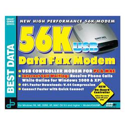 BEST DATA PRODUCTS INC. Best Data 56K V.92 USB External Data/Fax