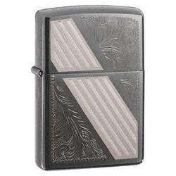 Zippo Black Ice, Venetian Stripe