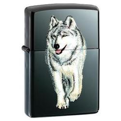 Zippo Black Ice, Wolf