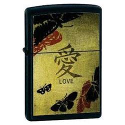 Zippo Black Matte, Love