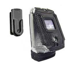 Wireless Emporium, Inc. Black Sporty Case for Motorola V3 Razr